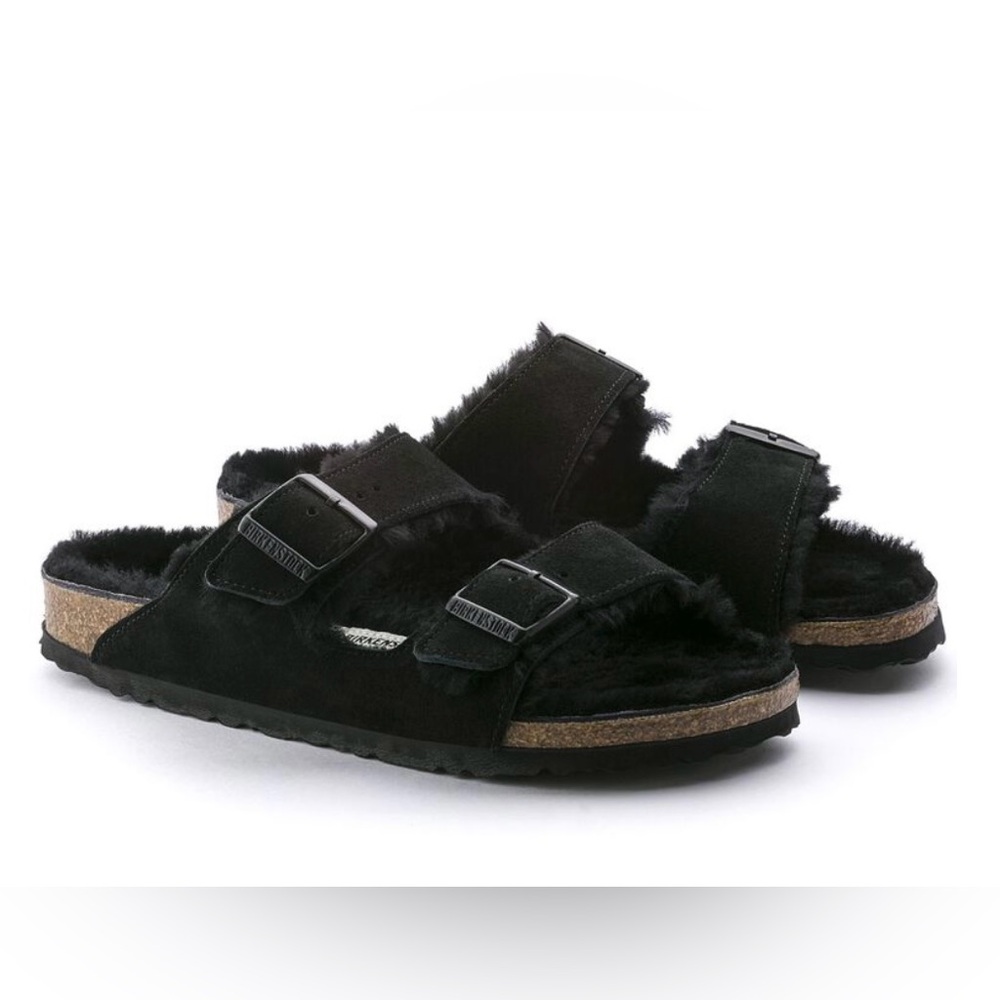 Birkenstock Arizona Shearling Sandals